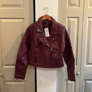 Ashley Premium Faux Leather Jacket